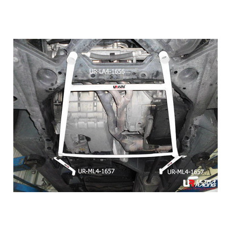 Mercedes A-Class 97-05 A160 Ultra Racing 4-Points Barre inférieure centrale 