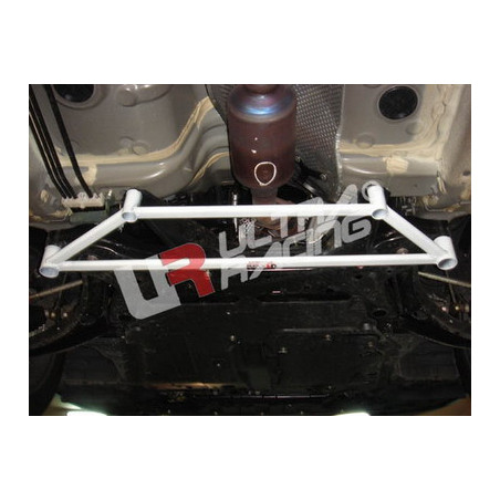 Mitsubishi Lancer 07+ /Sportback Ultra Racing 4 Points Barre inférieure centrale 