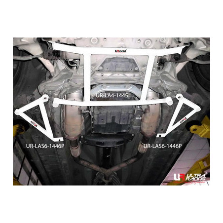 Nissan 370Z G37 Ultra Racing 4 Points Barre inférieure avant 