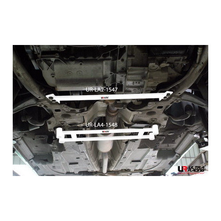 Peugeot 407 04-10 2.0 Ultra Racing 4-Points Barre inférieure centrale 