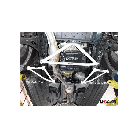 Subaru Outback 09+ Ultra Racing 2x 3-Points Barre inférieure avant 