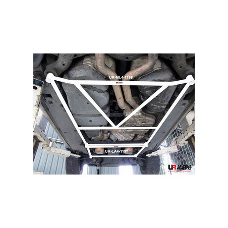 VW Touareg 5.0 V10 02+ Ultra Racing 4-Points Barre inférieure centrale 
