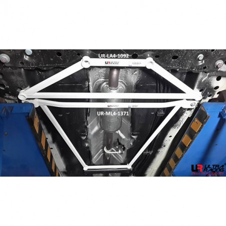 Ford Fiesta MK6/7 1.6 08+ Ultra Racing 4-Points Barre centrale inférieure 