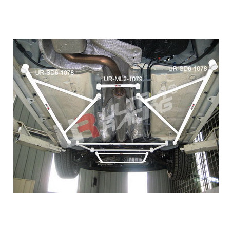 Ford Focus MK2 2.0 TDCI Ultra Racing Demi barre inférieure 