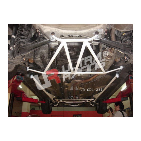 Honda Civic FD 06+ Hybrid / FB 12+ Ultra Racing 4P Barre en H inférieure arrière 