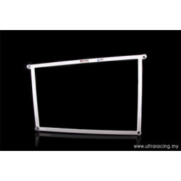 Honda Jazz/Fit 01-08 Ultra Racing 4-Points Barre en H inférieure centrale 