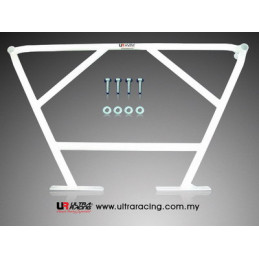 Honda Jazz/Fit 01-08 Ultra Racing 4-Points Barre inférieure arrière 