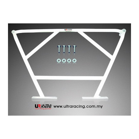 Honda Jazz/Fit 01-08 Ultra Racing 4-Points Barre inférieure arrière 
