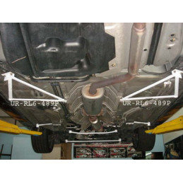 Honda Odyssey 05+ Ultra Racing 2x 2-Points Barre inférieure arrières 