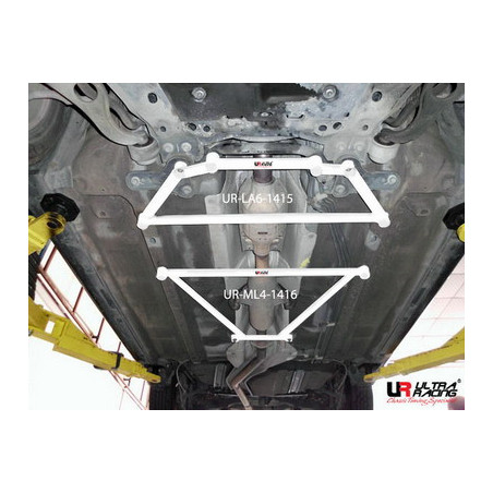 Mazda 6 GH 08+ Ultra Racing 4-Points Barre centrale inférieure 1416 