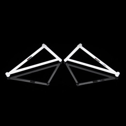 Mercedes S-Class W126 2.6 79-93 Ultra Racing 2x 3P Barres latérales inférieures arrière 