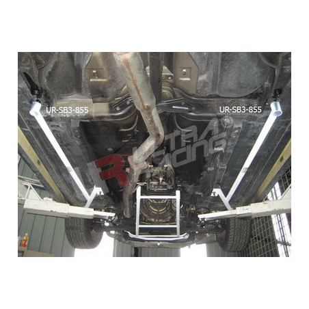 Nissan S14 95-99 Ultra Racing 2x 3-Points Barre latérale 