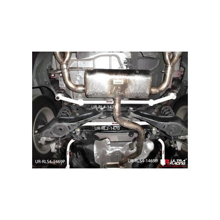 Skoda Yeti 09+ Ultra Racing 2x2P Barres latérales inférieures arrière 