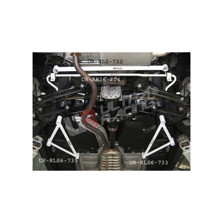 Subaru Forester SH5/SH9/SJ 08+ Ultra Racing 2x3P Barres latérales inférieures arrière 