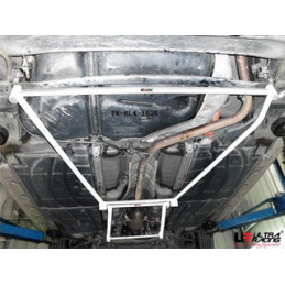Toyota Prius XW30 10+ Ultra Racing 4Points Barre inférieure arrière 1636 
