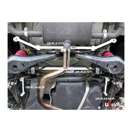 VW Golf 5 Ultra Racing 2x 2-Points Barres latérales inférieures arrière 823P 