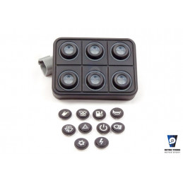 CAN BUS KEYBOARDS 6 pos / Clavier CAN BUS 6 touches 2