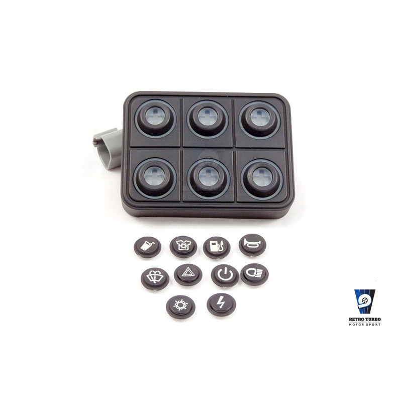 CAN BUS KEYBOARDS 6 pos / Clavier CAN BUS 6 touches