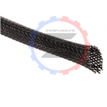 Gaine tressée extensible polyester 7 à 19 mm - SWAPLAND -