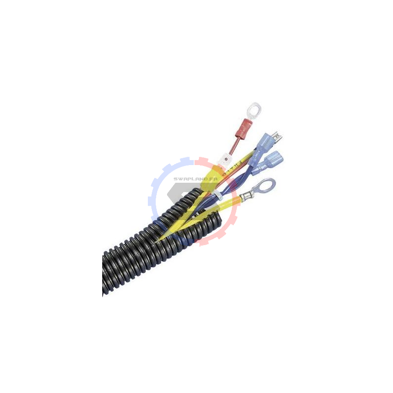 Gaine annelée fendue diamètre 5 mm X 1 mètre - SWAPLAND -