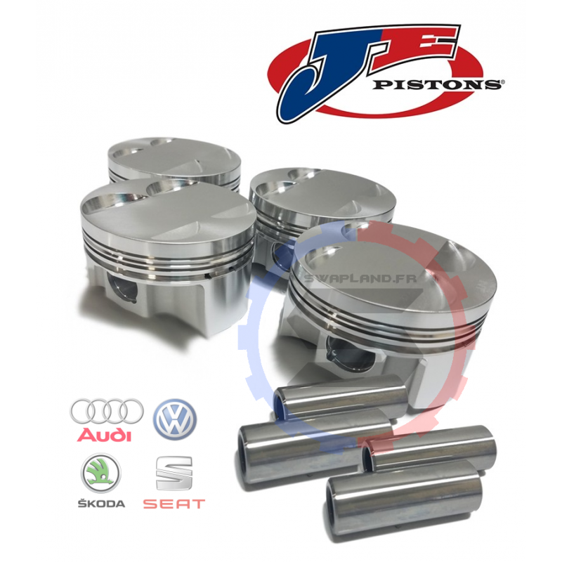 V.A.G GOLF IV/Bora/Passat/Toledo 2.3L 10V RV9 & 8 kit piston forgé JE