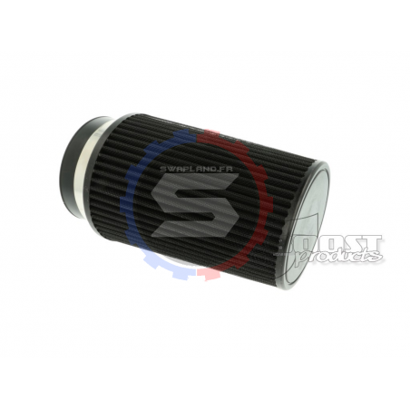 Filtre à air entrée de 100 mm longueur 200 mm  - Swapland -