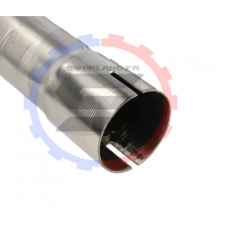 Tube échappement inox au mètre diamètre 76 - SWAPLAND