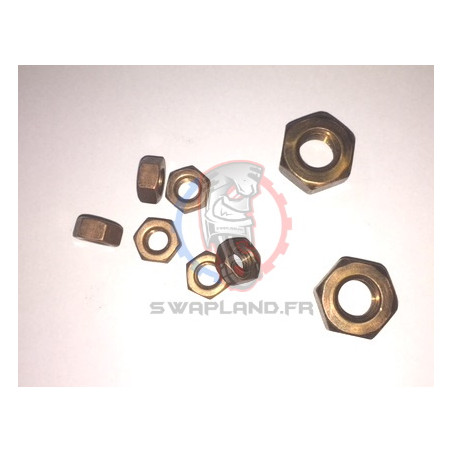 Ecrou 100 % cuivre M8 – SWAPLAND -
