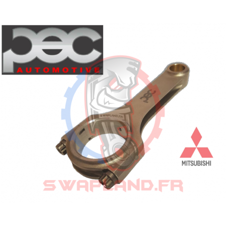 Bielle forgée PEC Mitsubishi LANCER Evo 6  - SWAPLAND -