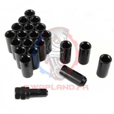 Ecrou Japan racing M12 X 1.25 longueur 45 mm - SWAPLAND -