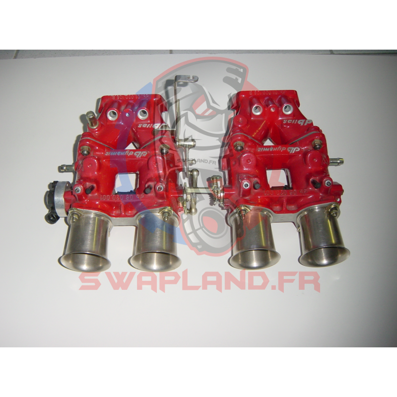 Boitier papillon course Dbilas OPEL moteur 2.2 - 2.4 8V CIH - SWAPLAND