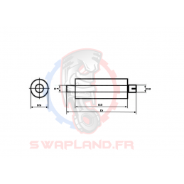 Silencieux rond inox Ø 76 mm - Swapland - 2