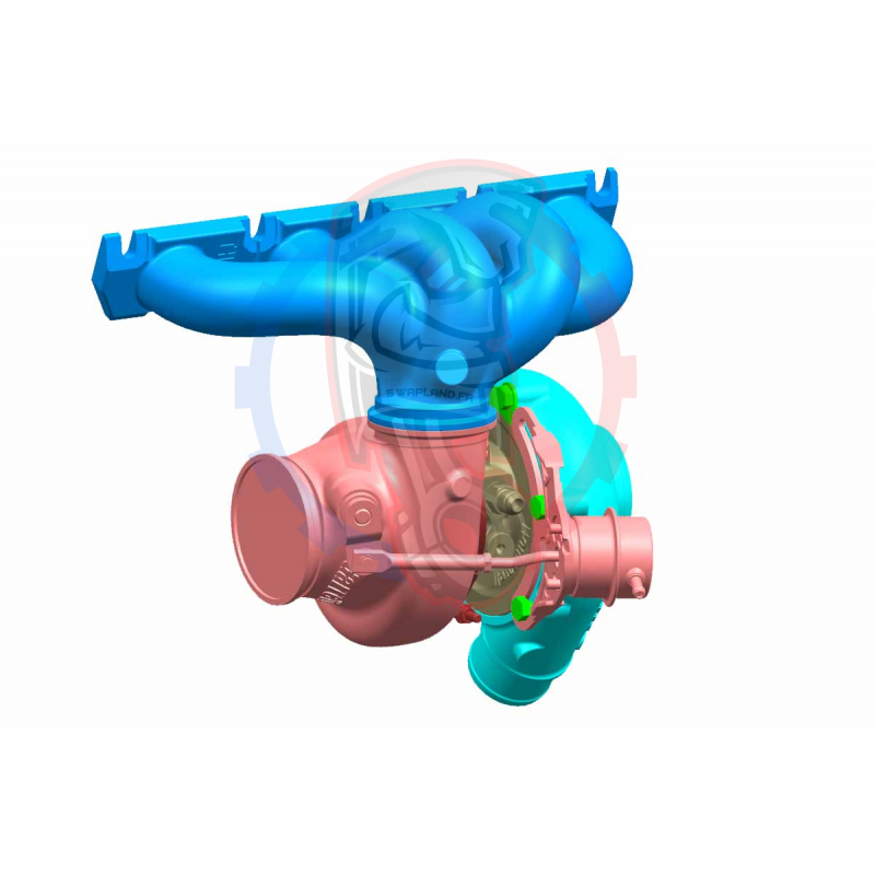 Turbo et collecteur garrett G-Séries pour VAG EA113 et EA888 - SWAPLAND