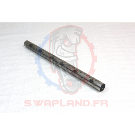 Tube inox perforé Simons 42 mm 625 mm de long 
