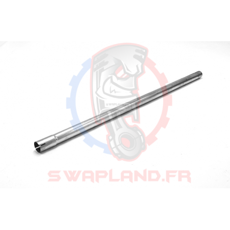 Tube inox échappement 76 mm Simons 