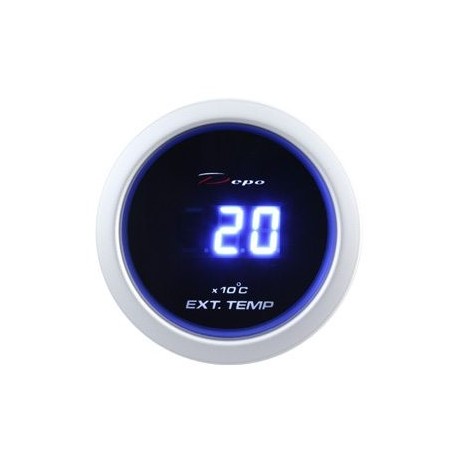 EGT Manomètre de température d'échappement fantôme Depo racing