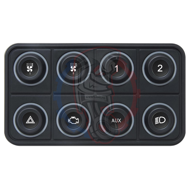 CAN BUS KEYBOARDS 8 pos / Clavier CAN BUS 8 touches