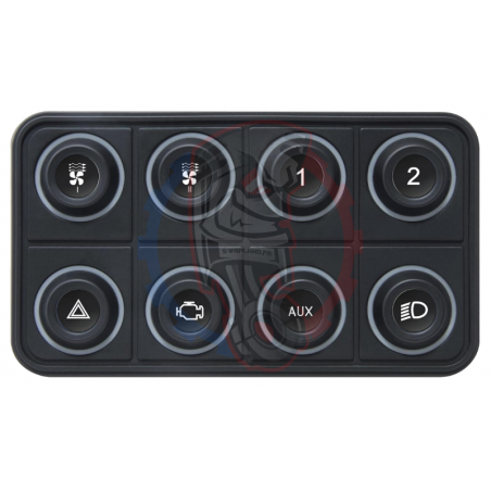 CAN BUS KEYBOARDS 8 pos / Clavier CAN BUS 8 touches