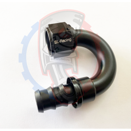 Raccord 180° manchonné Dash 8 SL-Racing 