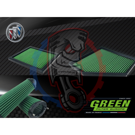 Filtre à air de remplacement Green Buick - Swapland -
