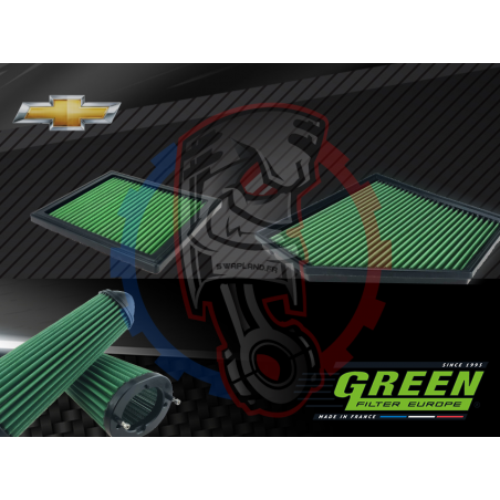 Filtre à air de remplacement Green Chevrolet - Swapland -
