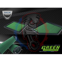 Filtre à air de remplacement Green Dacia - Swapland -
