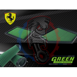Filtre à air de remplacement Green Ferrari - Swapland -
