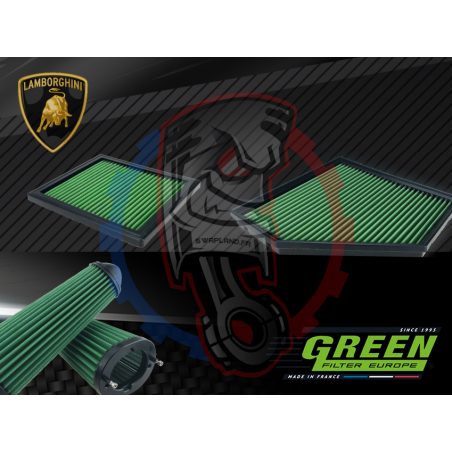 Filtre à air de remplacement Green Lamborghini - Swapland -
