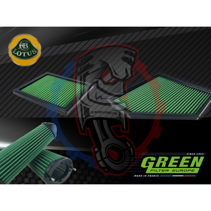 Filtre à air de remplacement Green Lotus - Swapland -
