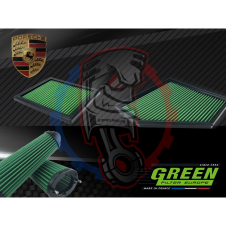 Filtre à air de remplacement Green Porsche - Swapland -
