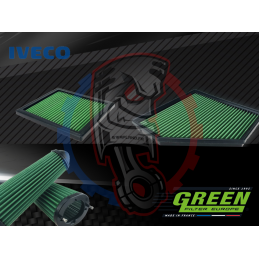 Filtre à air de remplacement Green Iveco - Swapland -
