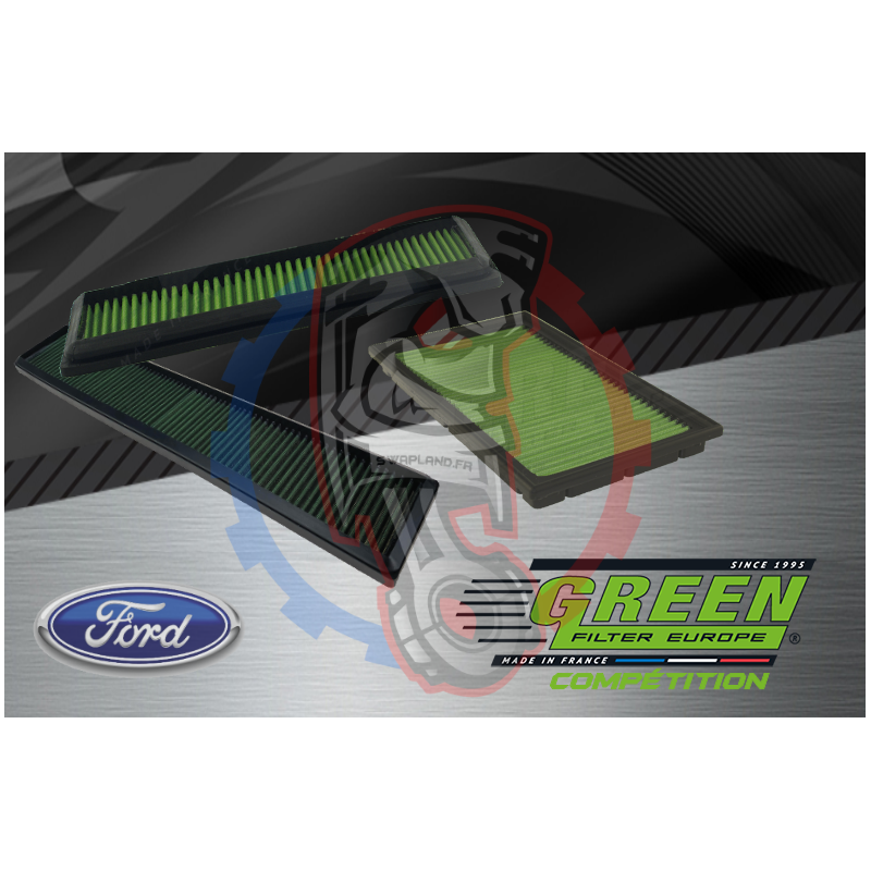 Filtre à air compétition Green Ford – Swapland -
