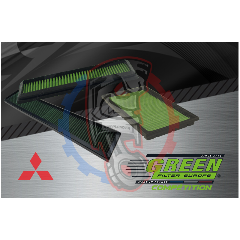 Filtre à air compétition Green Mitsubishi – Swapland -

