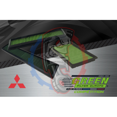 Filtre à air compétition Green Mitsubishi – Swapland -
